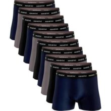 Kit 10 Cuecas Sandrini Boxer Polo 100% Algodão Box Masculinas
