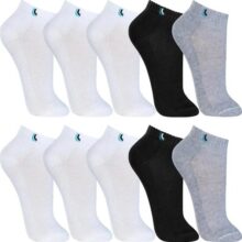 Kit 10 Pares Meias Lupo Soquete Algodão Cano Baixo Original