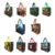 Kit 10 Sacolas Retornaveis Ecobag De Rafia – 35x40x18