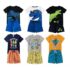 5 Camiseta Masculina Camisas Slim Voker 100% Algodão Atacado