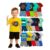Kit 12 Peças De Roupa 1 Ao 14 Masculino 6 Camiseta +6 Shorts