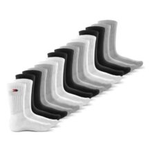Kit 15 Pares Meias Sandrini Sport Algodão Cano Alto Conforto