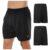 Kit 2 Bermuda Masculina Elite Short Elastano Academia Sport