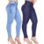 Kit 2 Calça Jeans Feminina Cintura Alta Com Lycra