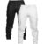 KIT 2 Calças Masculina Moletom Conforto Corrida Skinny