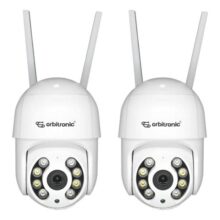 Kit 2 Câmera De Segurança Orbitronic ORB776 Com Resolução 1080p Branco