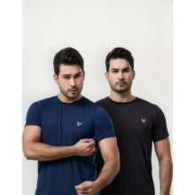 Kit 2 Camisa Camiseta Dry Fit Uvb Térmica Masculina Academia