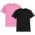 Kit 2 Camiseta Masculina Lisa Algodão Básica