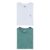 Kit 2 Camisetas Brasa Verde E Branca Pica Pau Bordado Reserva