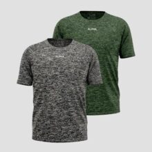 Kit 2 Camisetas Dry Alpha Masculina