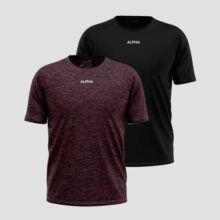 Kit 2 Camisetas Dry Alpha Masculina