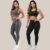 Kit 2 Conjuntos Calça Legging E Top Roupas Feminina Academia