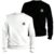 Kit 2 Moletom Gola Careca Flanelado New York Estampa Macio Estiloso