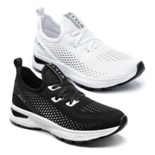 Kit 2 Pares Tênis Feminino Olimp Caminhada Original Vili