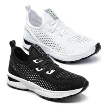 Kit 2 Pares Tênis Feminino Olimp Caminhada Original Vili