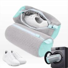 Kit 2 Saco Para Lavar Tênis Sapato Maquina De Lavar Cziper