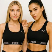 Kit 2 Tops Puma Original Alta Sustentação Academia Fitness
