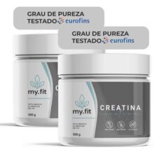 Kit 2x Creatina 100% Pura – Monohidratada Laudo de Pureza Disponível – Total 600g
