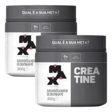 Kit 2x Creatina 300g Max Titanium Monohidratada