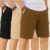 Kit 3 Bermuda Masculina Cargo Short Sarja 6 Bolsos Social