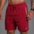 Kit 3 Bermuda Masculina Tactel Com Elastano Academia Treino