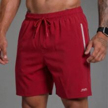 Kit 3 Bermuda Masculina Tactel Com Elastano Academia Treino