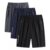 Kit 3 Bermudas Dry Fit De Seda Gelada Esportivas Premium