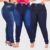 Kit 3 Calça Feminina Plus Size Atacado Com Bastante Lycra