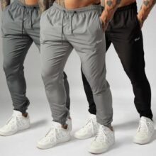 Kit 3 Calça Jogger Tactel Elastano