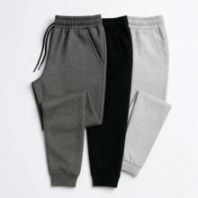 Kit 3 Calças Moletom Masculina Slim Jogger Para Academia