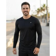 Kit 3 Camisas Térmicas Masculina Segunda Pele Proteção Uv50