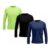 Kit 3 Camisetas Camisa Térmica Proteção Solar Uv 50 Gold