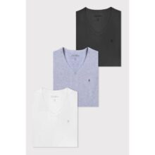 Kit 3 Camisetas Femininas Malha Polo Wear Sortido