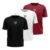 Kit 3 Camisetas Masculina Dry Alpha Lobo Geométrico