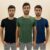 Kit 3 Camisetas Masculina Tech Modal Premium Básica Conforto
