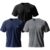 Kit 3 Camisetas Plus Size Masculinas Dry Fit Academia Verão