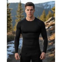 Kit 3 Camisetas Termica Inverno Frio Masculina Sport Casual