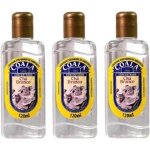 Kit 3 Limpador Perfumado de Ambiente 120ml Coala Cha Branco