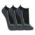 Kit 3 Pares Meia Lupo Dry Cano Curto Alta Performance Sport