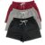 Kit 3 Short Básico Agstho Fitness Cintura Media confort
