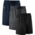 Kit 3 Short Futebol Básico Bermuda Masculina Treino Academia