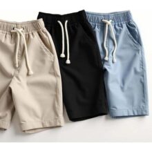 Kit 3 Short Masculino Linho Bermuda Casual Estilo Moda Praia