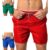 Kit 3 Short Praia Masculino Treino Fitness Bermudas Academia