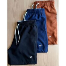 Kit 3 Shorts De Linho Masculino Bermuda Leve Praia Verão