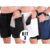 Kit 3 Shorts Duplo 2 Em 1 Rock Saints Bermuda Dupla