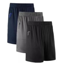Kit 3 Shorts Masculino Básico Bermuda Fitness Treino