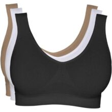 Kit 3 Tops Alças Largas, Hanes, Feminino