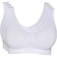 Kit 3 Tops Alças Largas, Hanes, Feminino