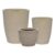 Kit 3 Vasos Para Plantas Decorativo Em Polietileno N1 N2 N3