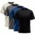 Kit 4 Camiseta Dry-fit Sandrini Masculina Academia Caminhada